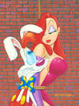 Roger Rabbit Art Walt Disney Animation Artwork We're in This Together